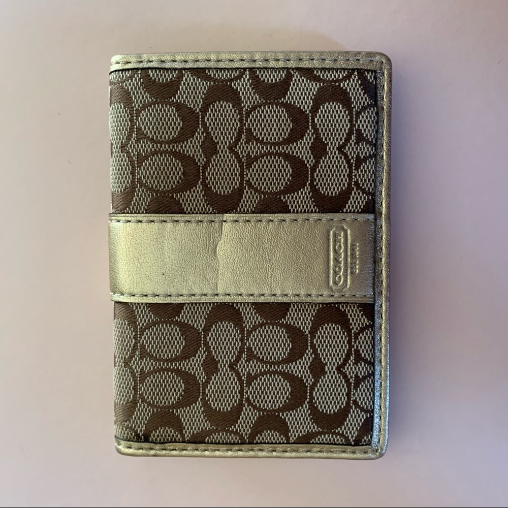Coach card case brand new